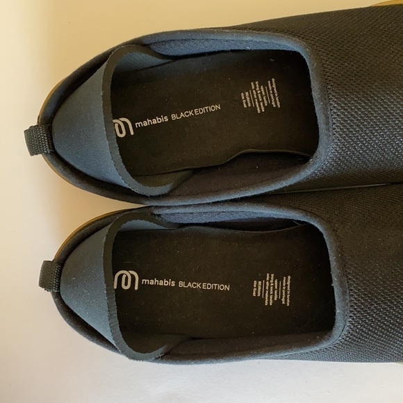 Mahabis black gold slip on slippers euro 42 - Picture 2 of 4